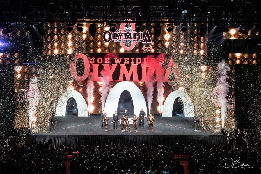 The Olympia finals stage